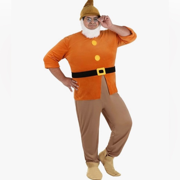 Doc Dwarf Plus Size Costume - Picture 4 of 14